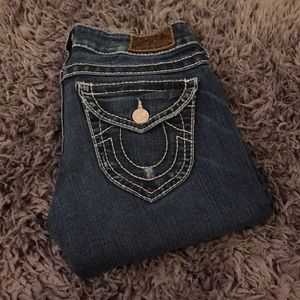 Authentic True Religion Skinny Jeans Dark Size 26